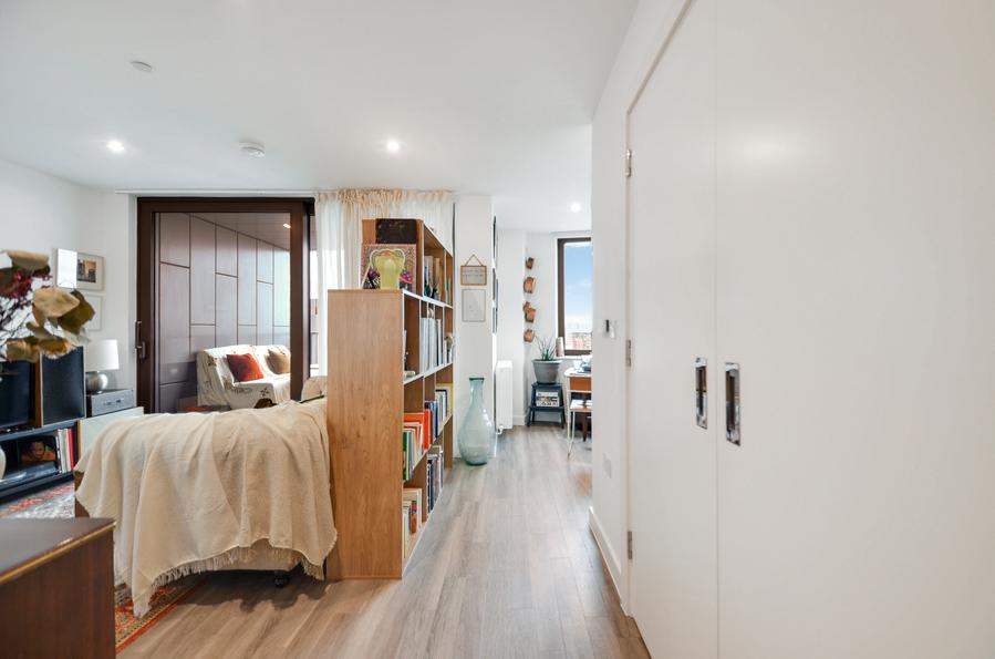 Studio apartment interior
