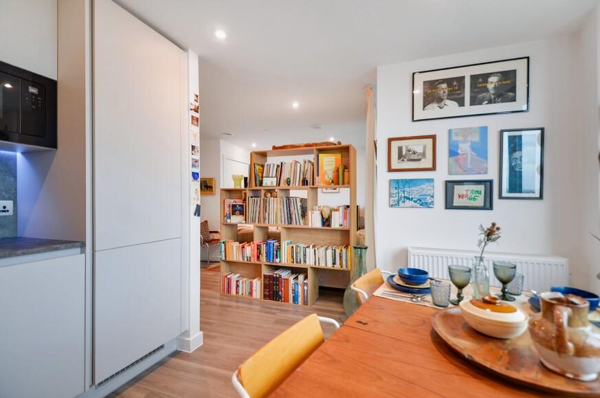 Open-plan living area, open plan living