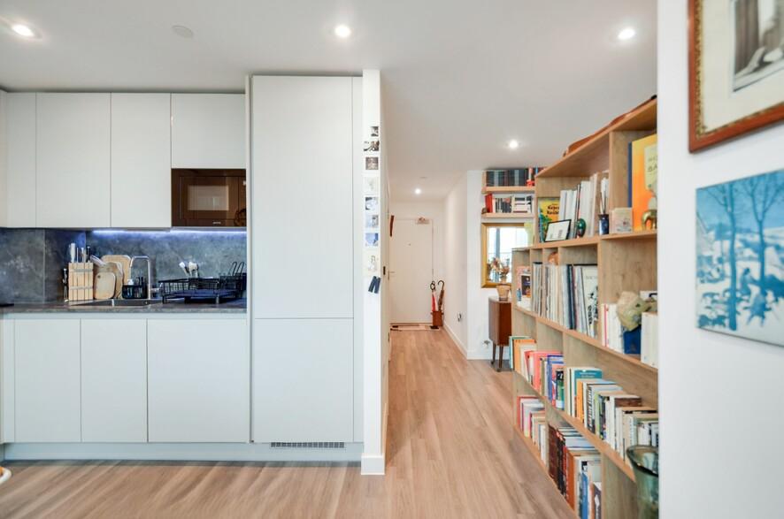 Open-plan living area