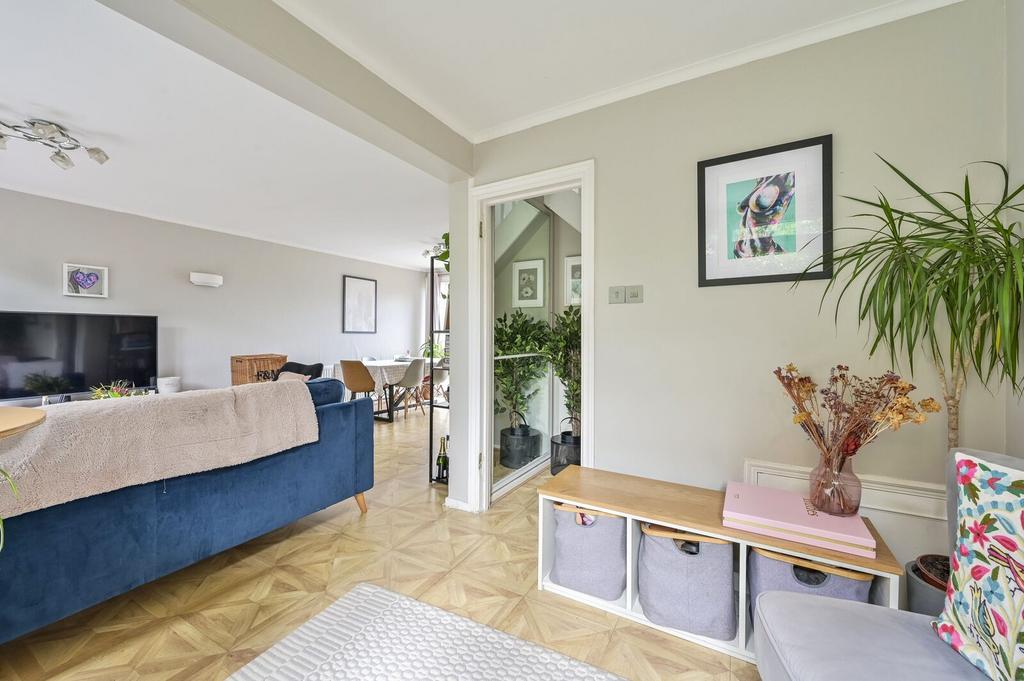 Open-plan living area