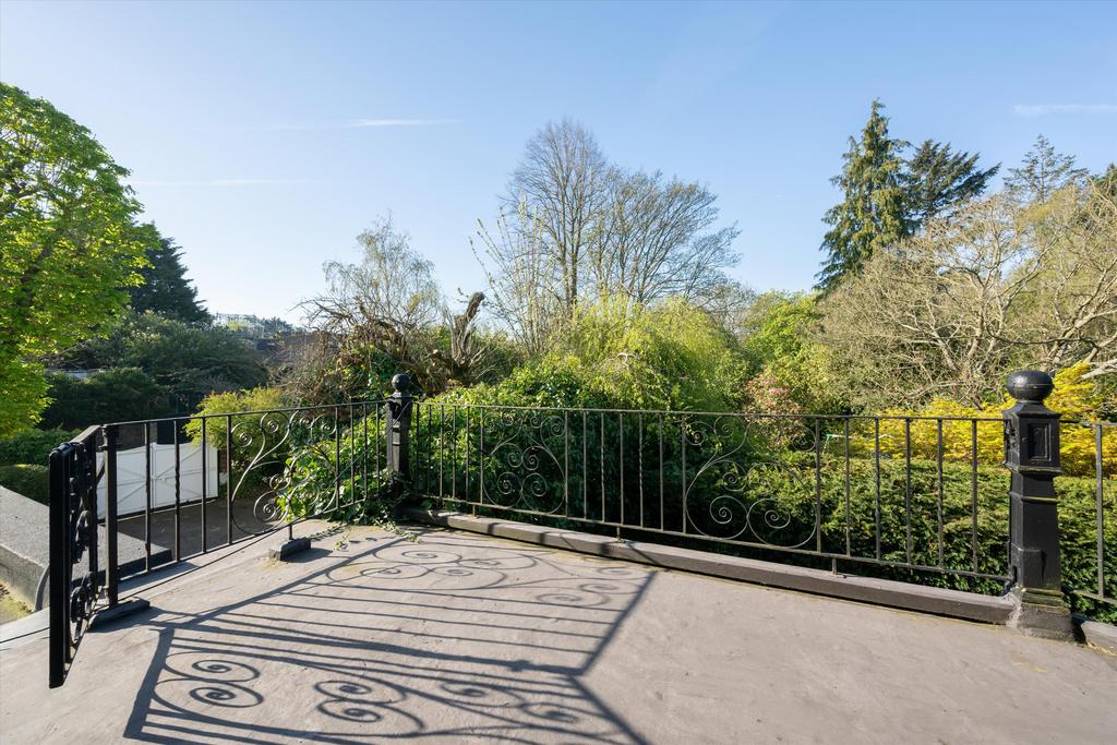 Patio view, garden