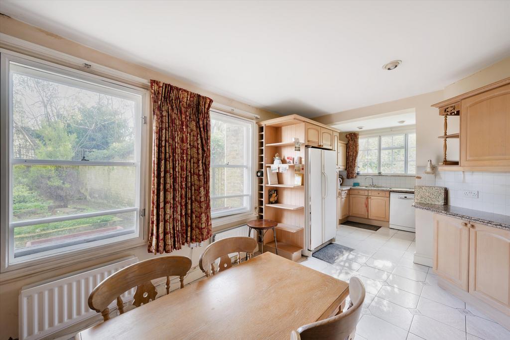 Open-plan living area