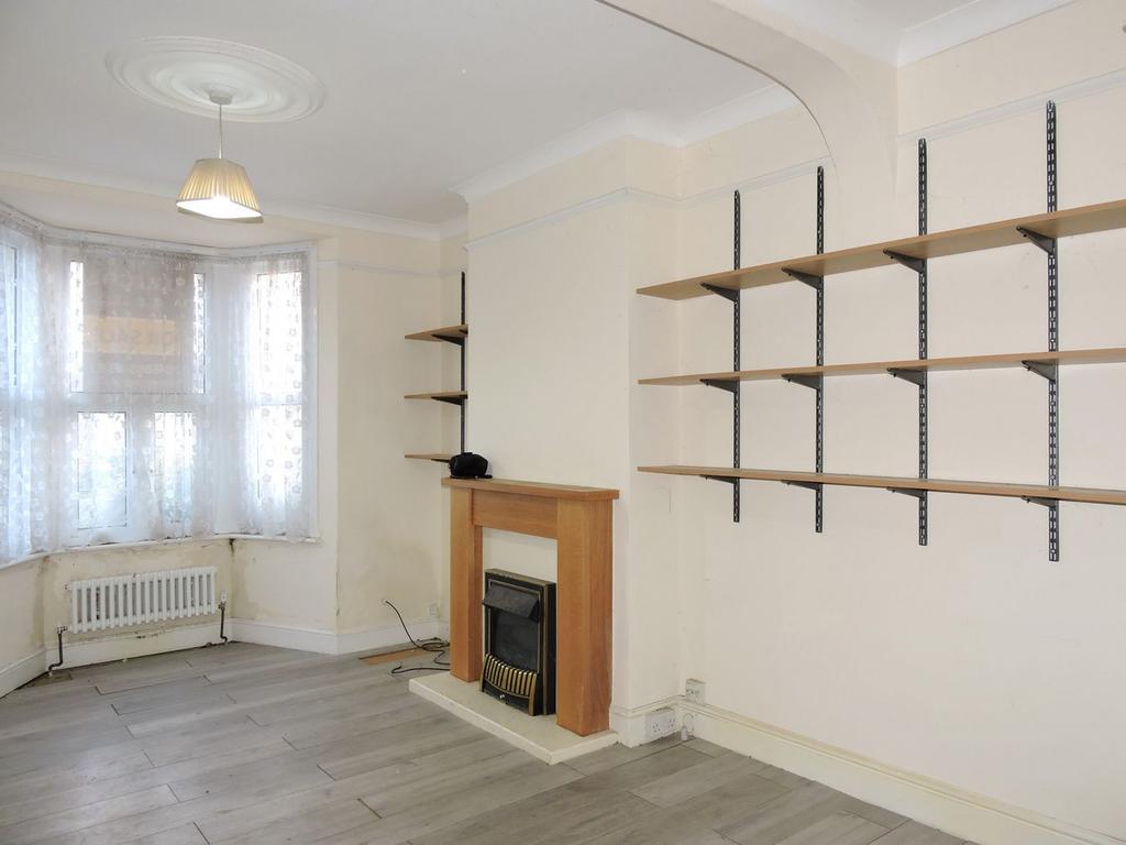Living room, fireplace