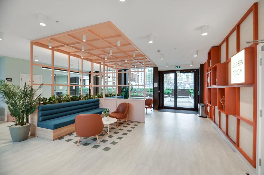 Reception room