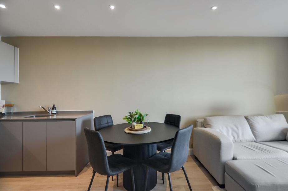 Open-plan living area