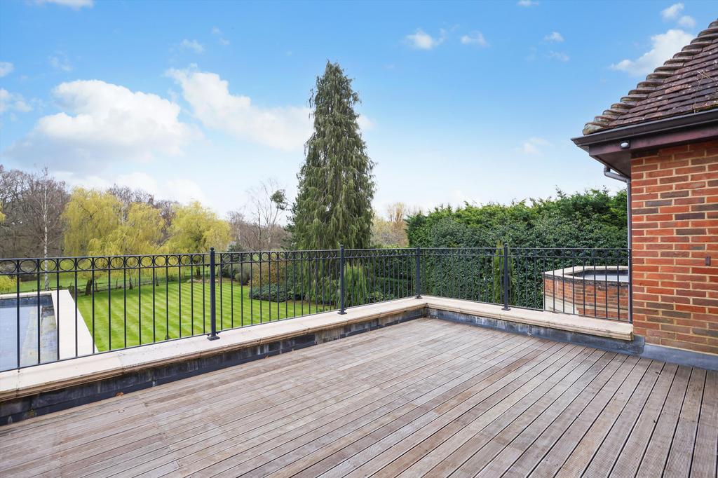 Roof terrace view, roof terrace