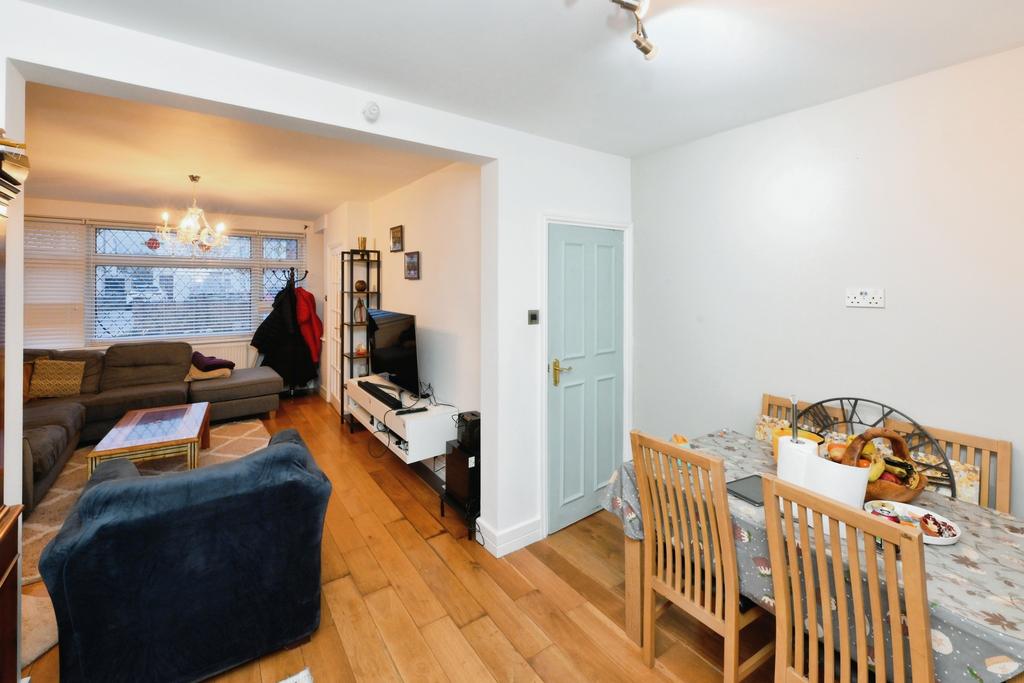Open-plan living area