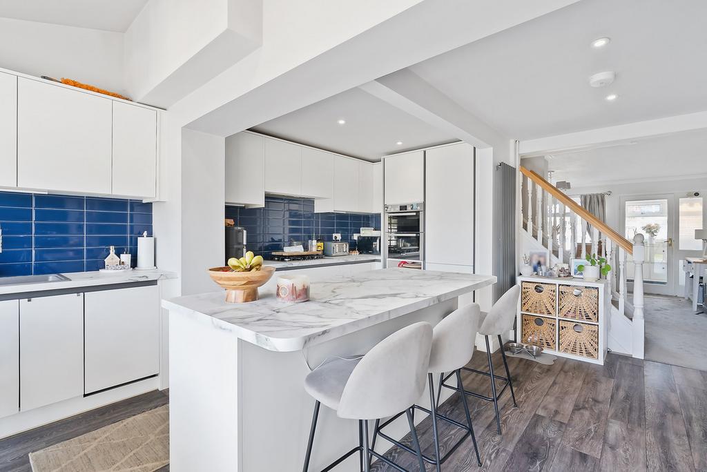 Open-plan living area, open plan living
