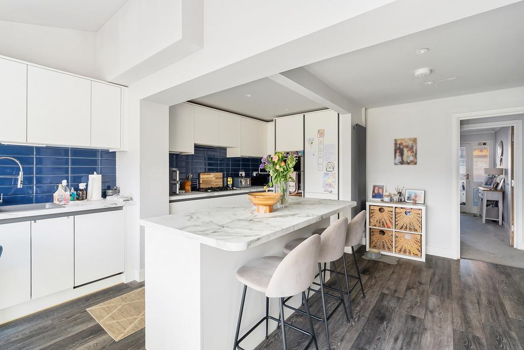 Open-plan living area, open plan living