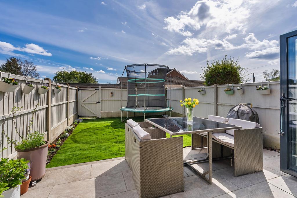 Patio view, garden