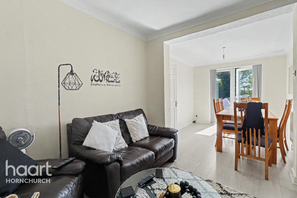 Open-plan living area