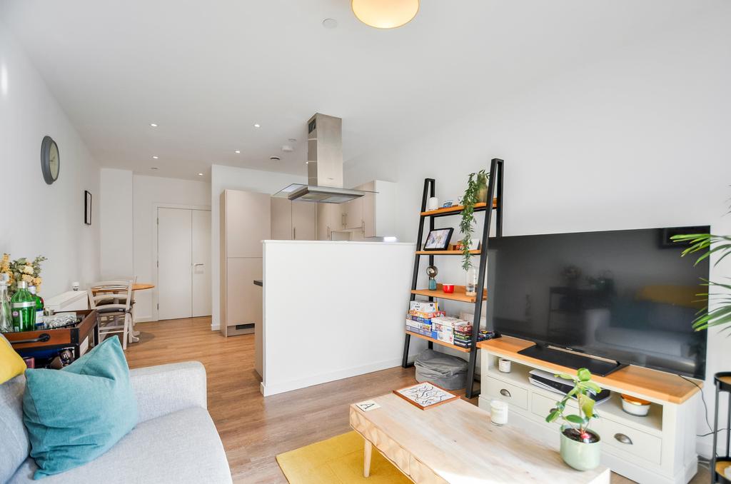 Open-plan living area, open plan living