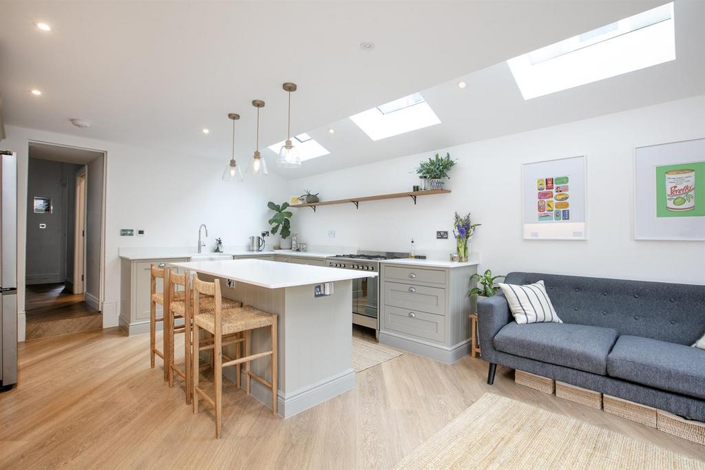 Open-plan living area, open plan living