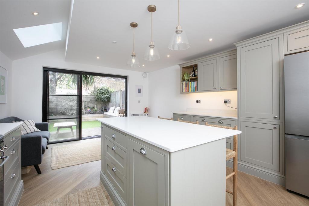 Open-plan living area, open plan living