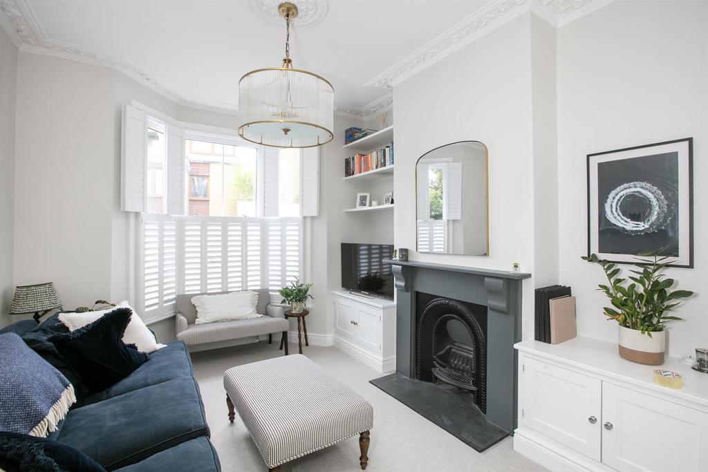 Living room, fireplace