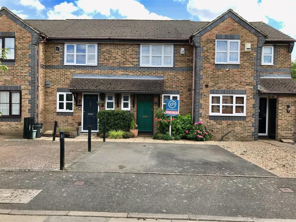 Semi-detached house exterior, driveway