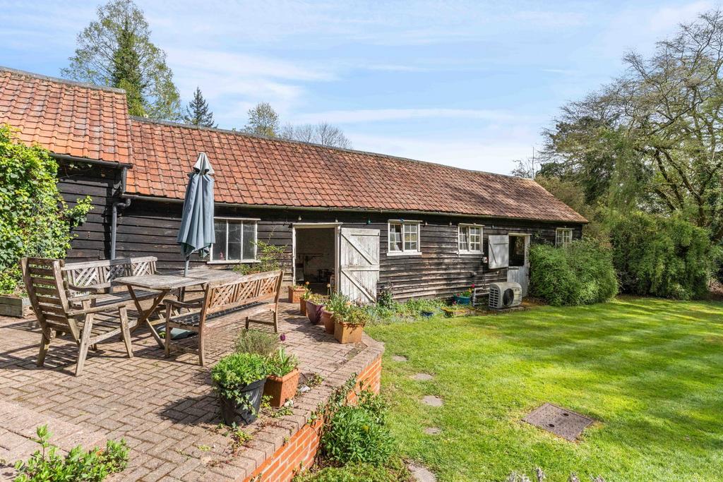 Barn conversion exterior