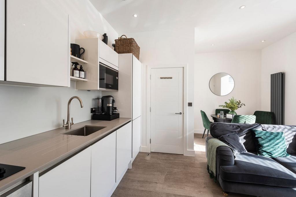 Open-plan living area