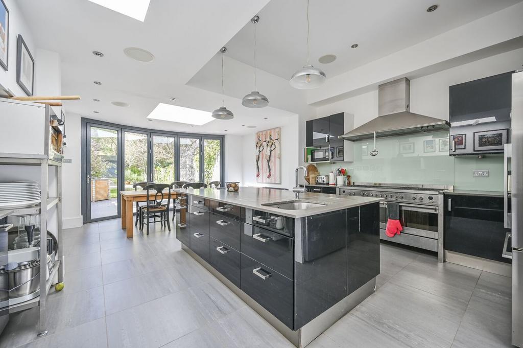 Open-plan living area, open plan living