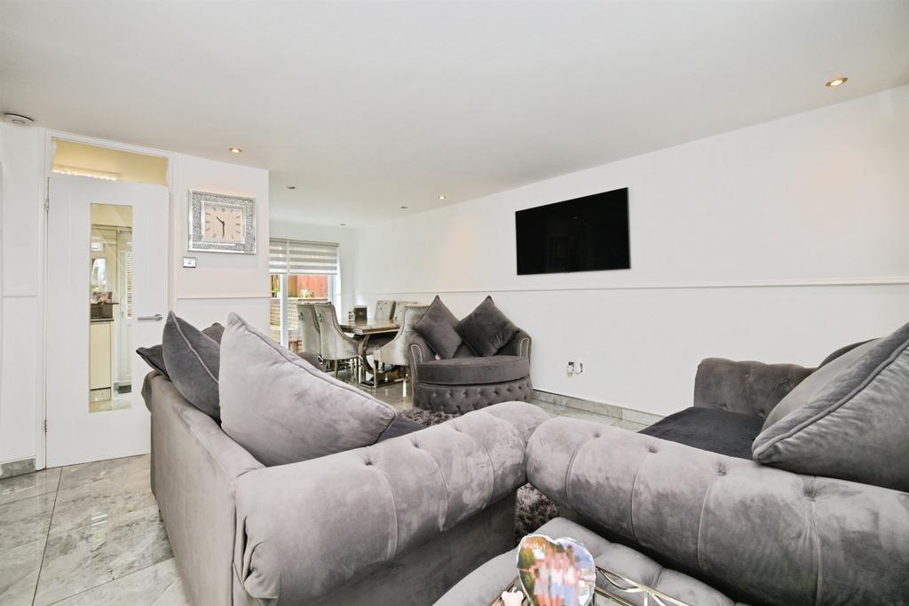Open-plan living area