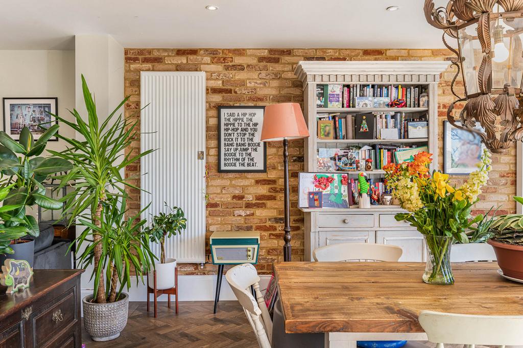 Open-plan living area