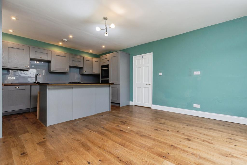 Open-plan living area, open plan living