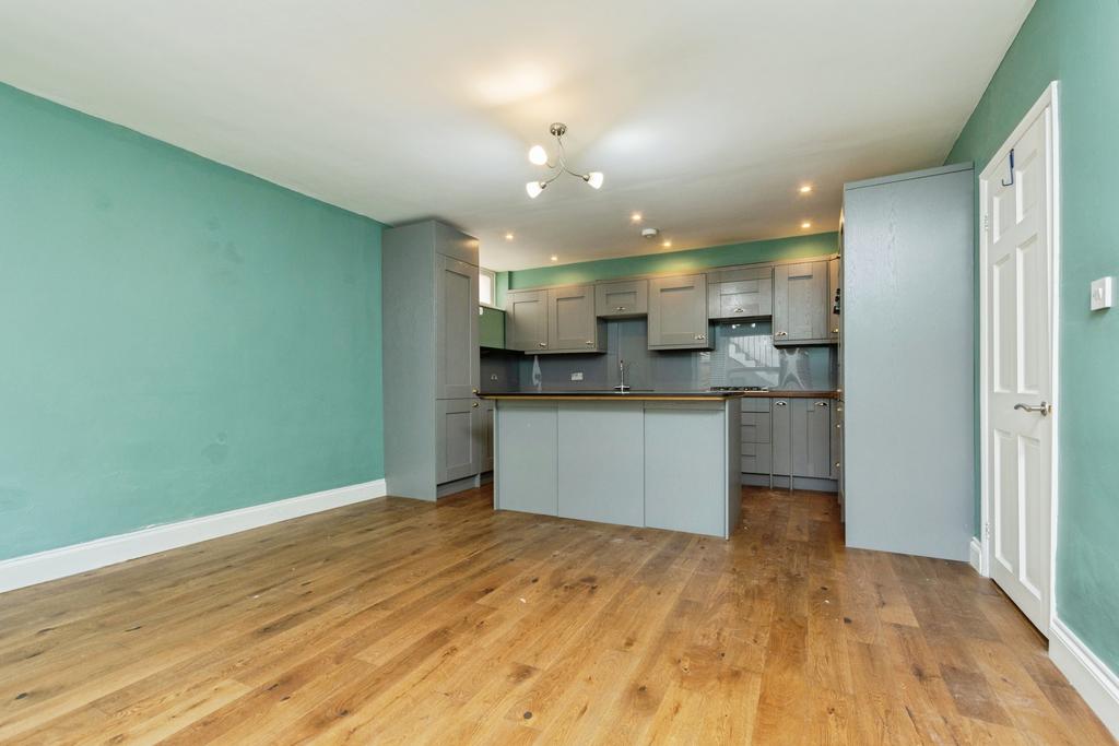 Open-plan living area, open plan living
