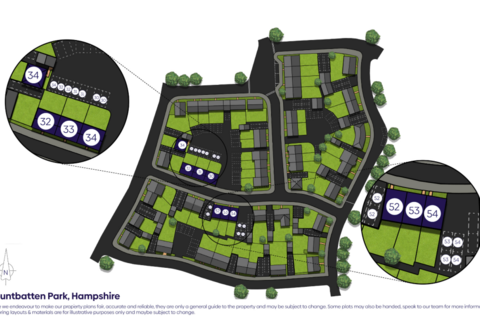 2 bedroom terraced house for sale, Plot 53 at Mountbatten Park, North Baddesley SO52