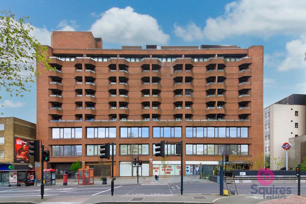 Apartment building facade, block of apartments