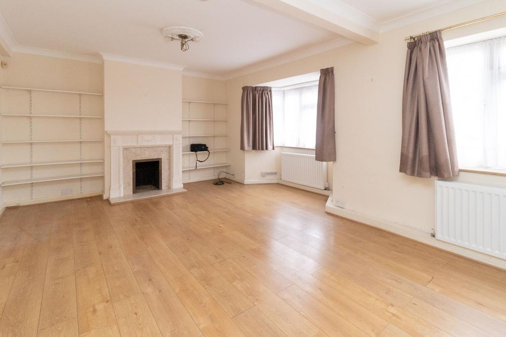 Living room, fireplace