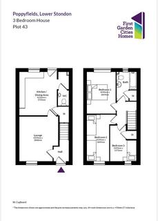 3 bedroom semi-detached house for sale, Plot 43, Tiger Moth Way, Lower Stondon SG16 6GN