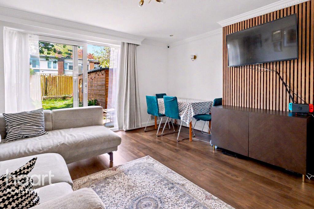 Open-plan living area, open plan living