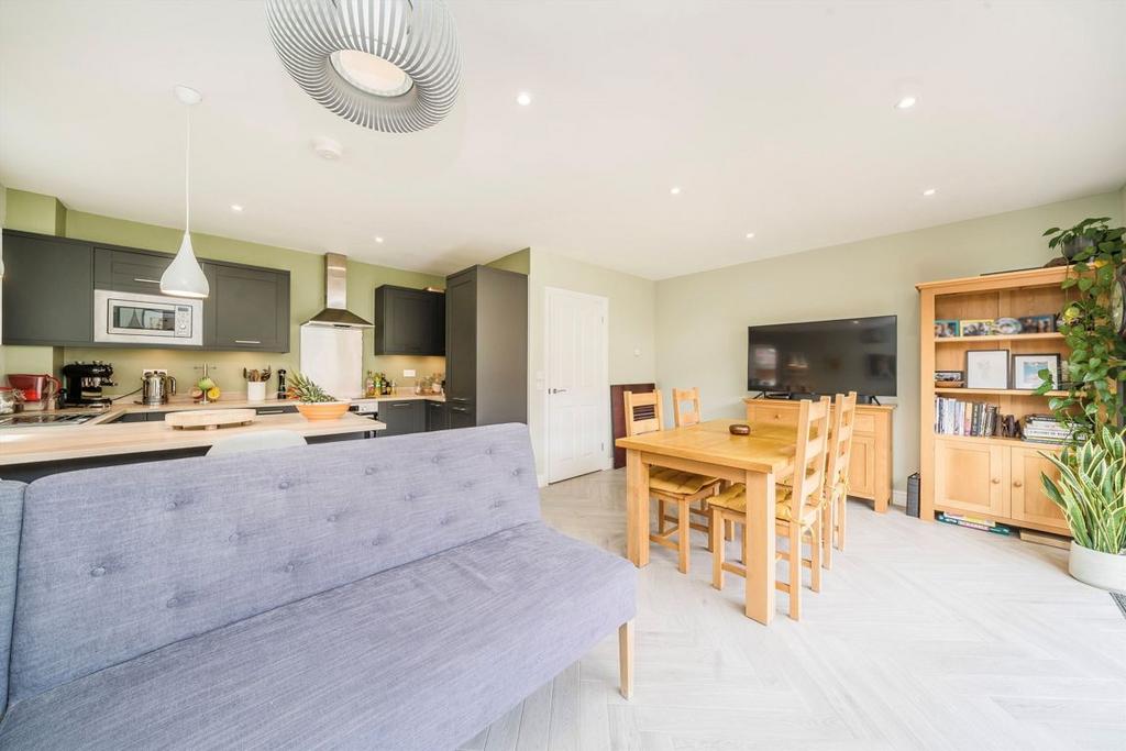 Open-plan living area