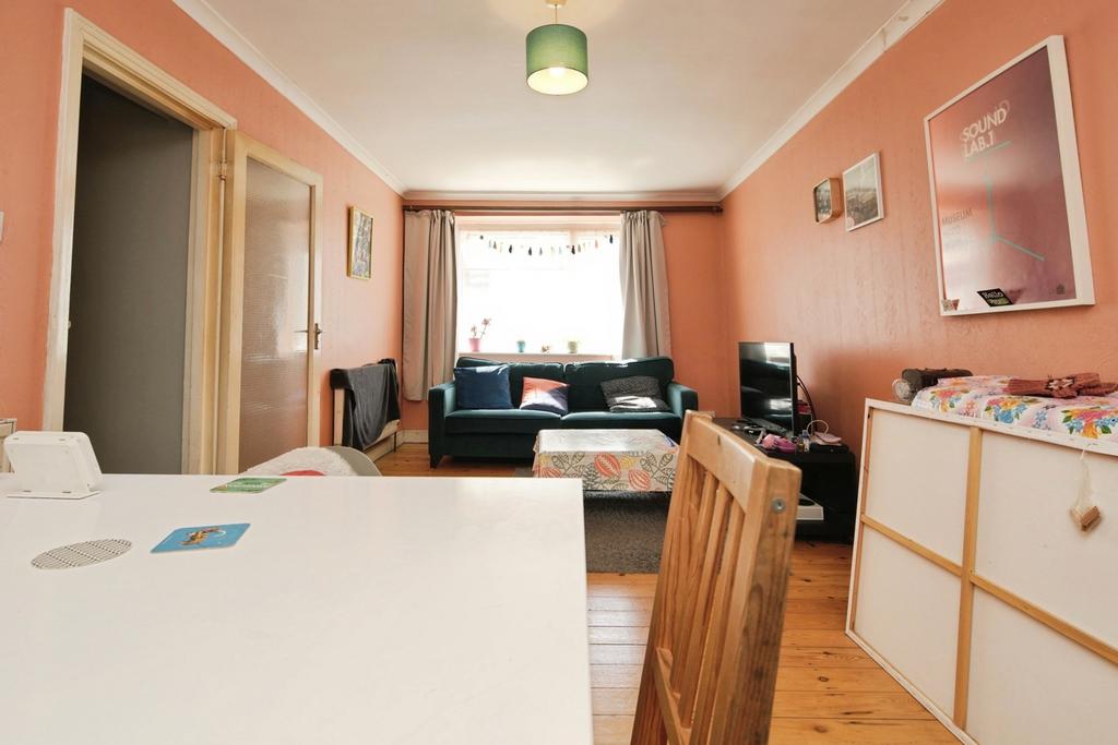 Open-plan living area