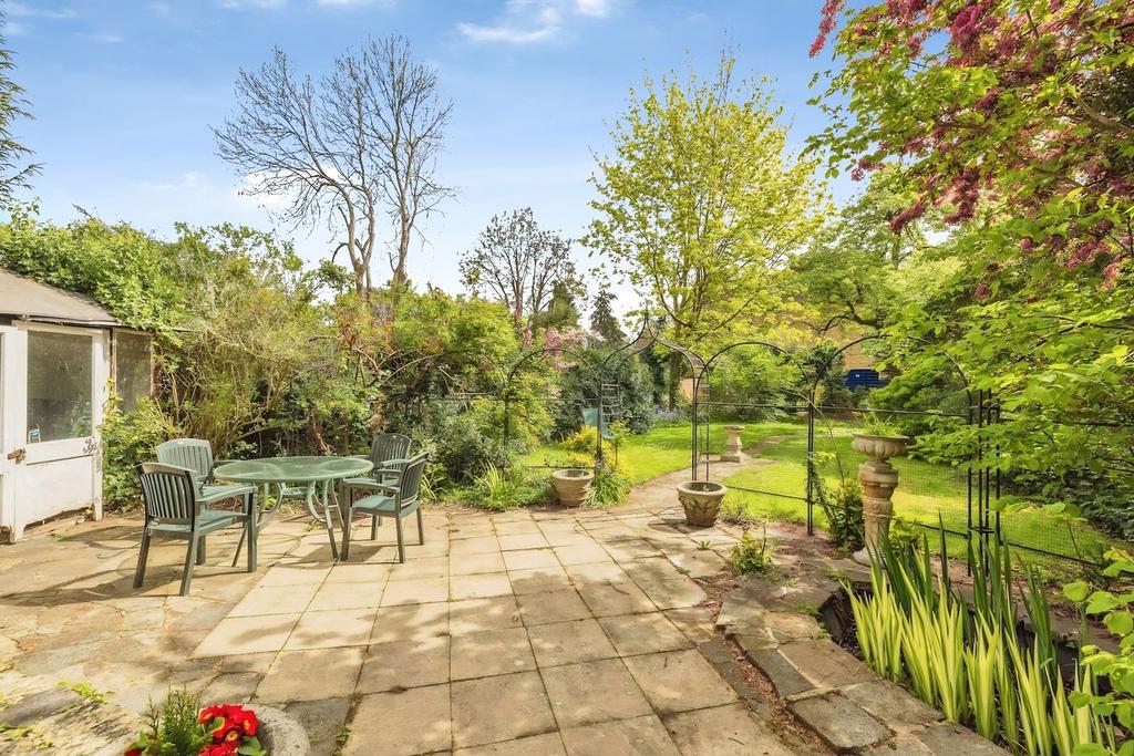 Patio view, garden