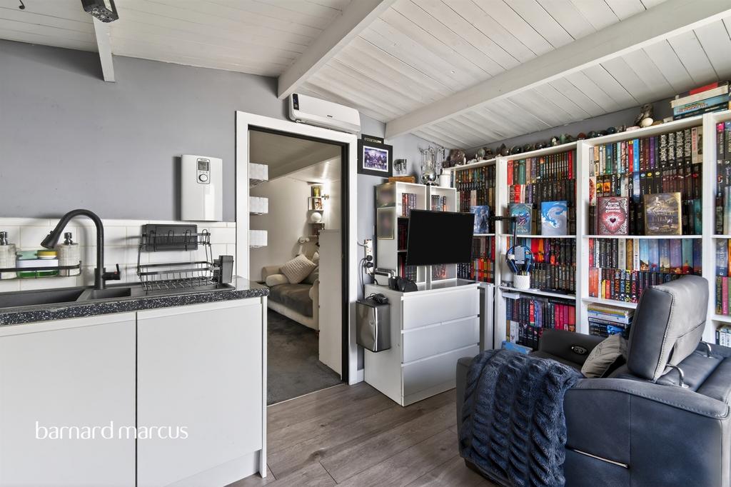 Open-plan living area