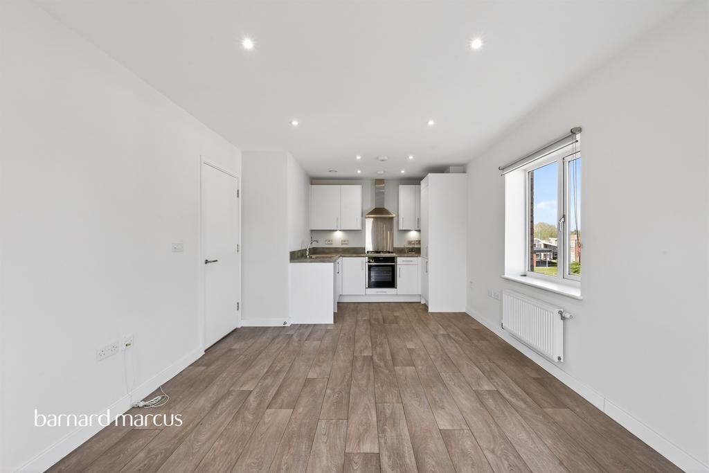 Open-plan living area, open plan living