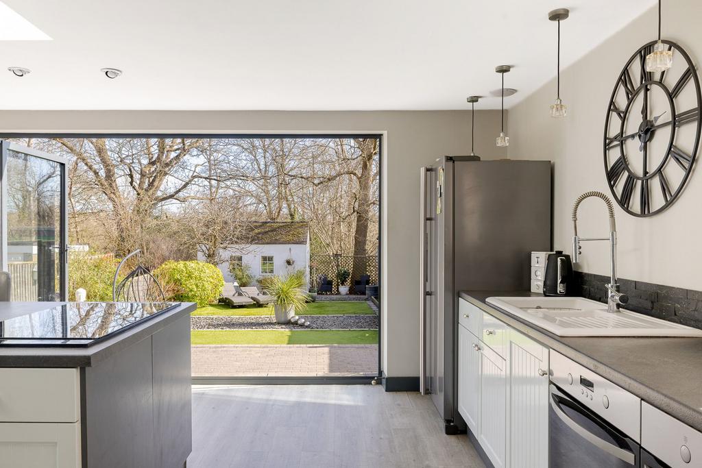 Kitchen, open plan living