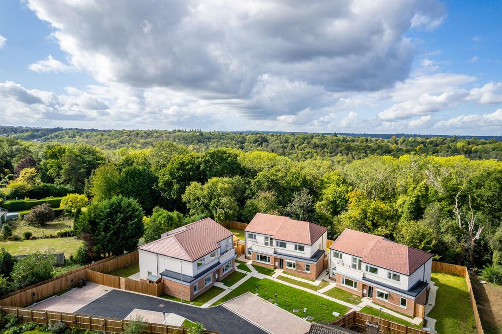 Aerial view, land