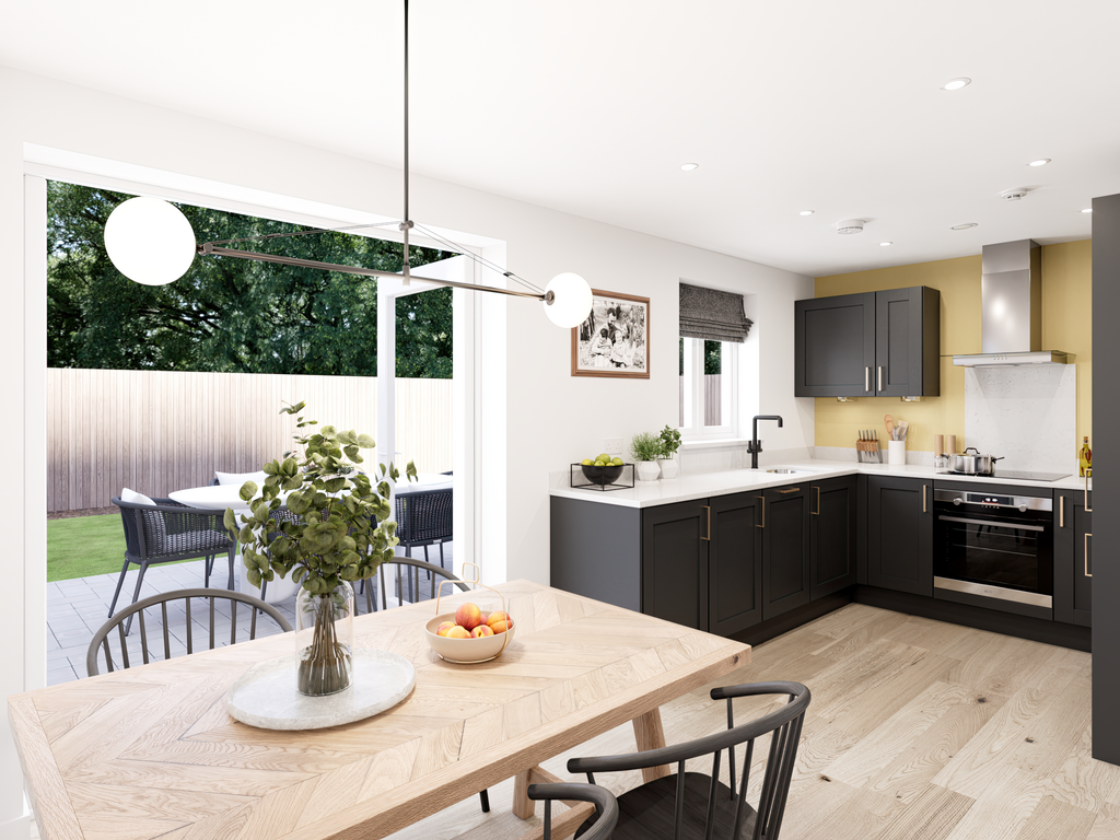 Open-plan living area, open plan living