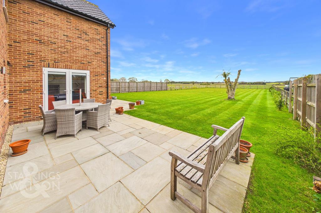Patio view, garden