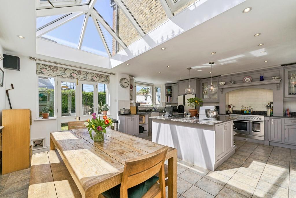 Open-plan living area, open plan living