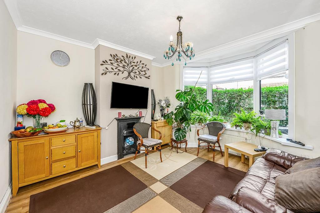 Living room, fireplace