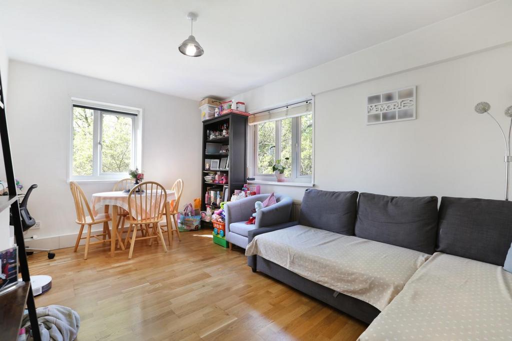 Open-plan living area