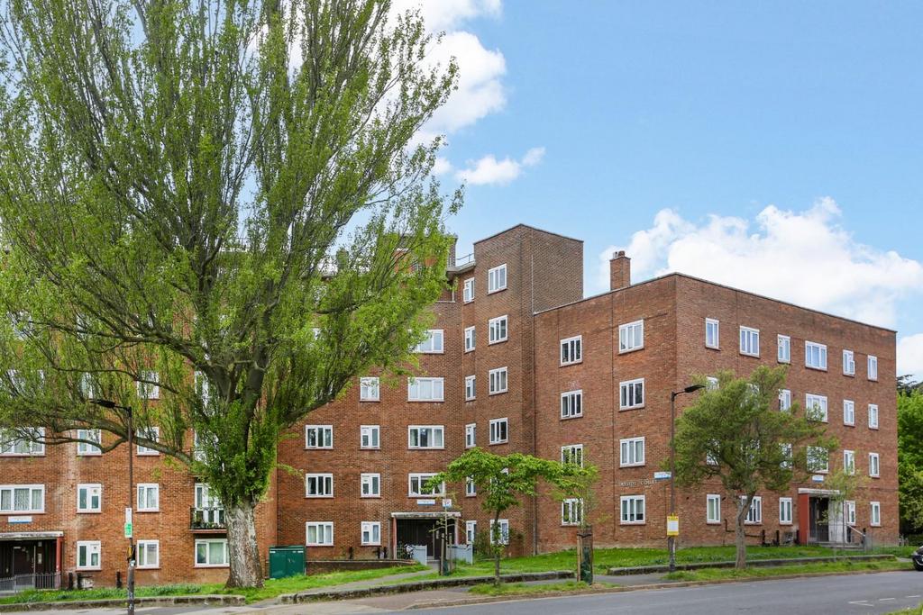 Apartment building facade, block of apartments