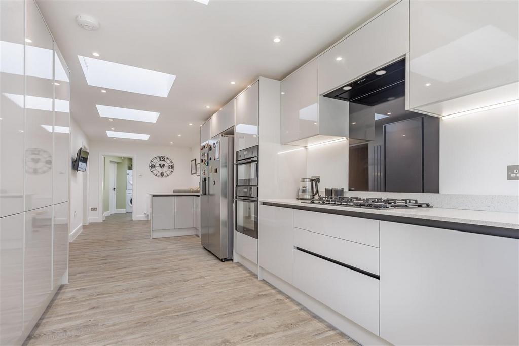 Kitchen, open plan living