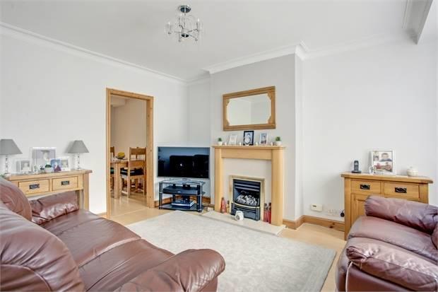 Living room, fireplace