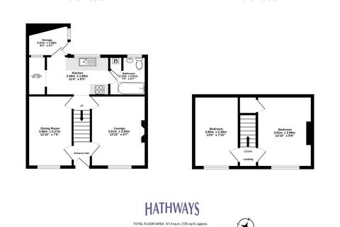2 bedroom terraced house for sale, Snatchwood Road, Abersychan, NP4