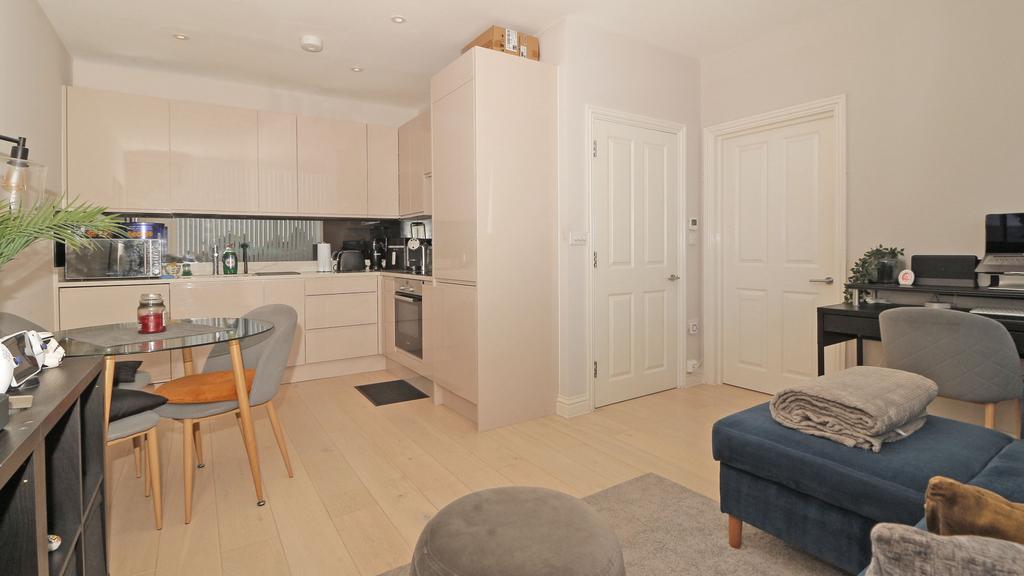 Open-plan living area