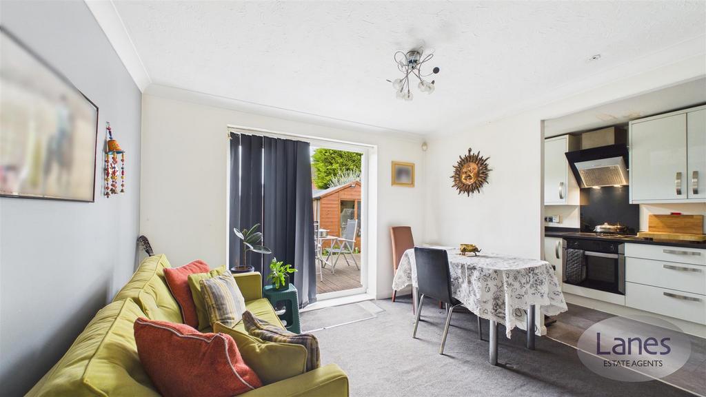 Open-plan living area